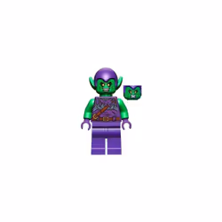 LEGO Marvel Superheroes: Green Goblin Minifigure with Glider and Pumpk