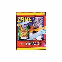 LEGO Ninjago Crystalized: Golden Zane Minfigure with Ice Weapon