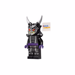LEGO Ninjago: Lord Garmadon Oni Minifigure with Sword Yellow