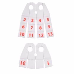 LEGO Marvel Series 2 Minifigure: Beast Minifigure Calendar Man Capes -