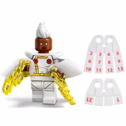 LEGO Marvel Series 2 Minifigure: Storm Minifigure Calendar Man Capes -