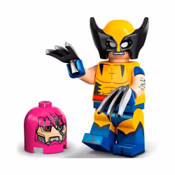 LEGO Marvel Series 2 Minifigure: Wolverine Minifigure Calendar Man Cap