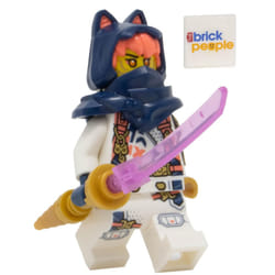 LEGO Ninjago: Sora Minifigure with Pink Blade - Elemental Master of Te