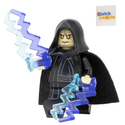 LEGO Star Wars: Emperor Palpatine Minifigure with Force Bolts (Figure 1.7 inches Tall)