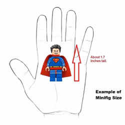 LEGO Superheroes: Miles Morales Minifigure with Web