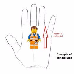 LEGO Ninjago: Sensei Wu Minifigure with Battle Staff  Tan Robes and Braided Ponytail