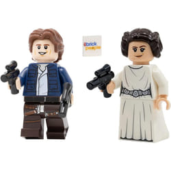 LEGO Star Wars: Han Solo Minifigure and Princess Leia Combo