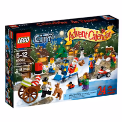 LEGO City Town City Advent Calendar 60063 Stacking Toy