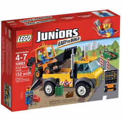LEGO Juniors 10683 Road Work Truck Building Kit