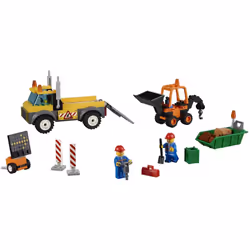 LEGO Juniors 10683 Road Work Truck Building Kit