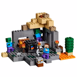 LEGO Minecraft The Dungeon 21119 Toy for Ages 8 Year Old +