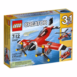 LEGO Creator Propeller Plane 31047 Building Toy Vehicle Set