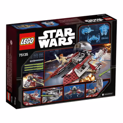 LEGO Star Wars OBI-Wan's Jedi Interceptor 75135 Building Kit (215 Piec