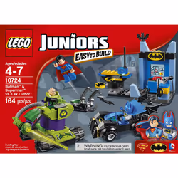 LEGO 10724 Batman & Superman vs Lex Luthor Building Kit (164 Piece)
