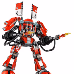 LEGO NINJAGO Movie Fire Mech 70615 Building Kit (944 Pieces)