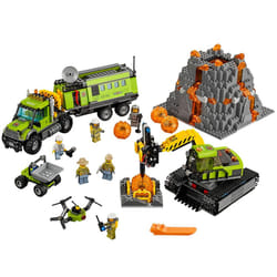 LEGO City Volcano Exploration Base 60124 Construction Toy  Building To