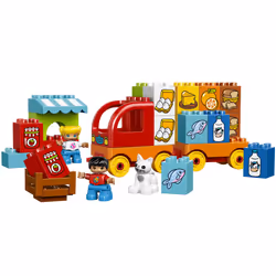 LEGO DUPLO My First Truck 10818  Preschool  Pre-Kindergarten Large Building Block Toys for Toddlers