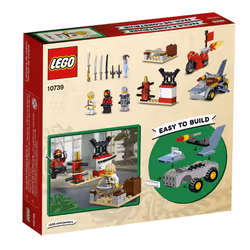 LEGO Juniors Shark Attack 10739 Building Kit (108 Piece)