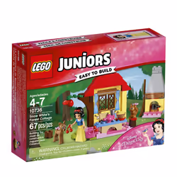 LEGO Juniors Snow White's Forest Cottage 10738 Building Kit (67 Piece)