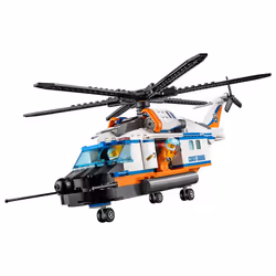 LEGO City Coast Guard Heavy-Duty Rescue Helicopter 60166 Building Kit