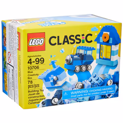 LEGO Classic Blue Creativity Box 10706 Building Kit