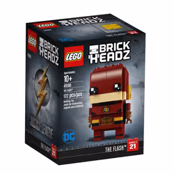 LEGO BrickHeadz The Flash 41598 Building Kit (122 Piece)