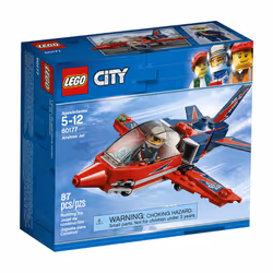 LEGO City Airshow Jet 60177 Building Kit (87 Piece)