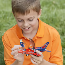 LEGO City Airshow Jet 60177 Building Kit (87 Piece)