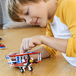 LEGO Creator 3in1 Daredevil Stunt Plane 31076 Building Kit (200 Piece)