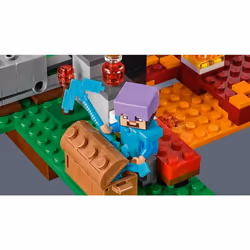 LEGO Minecraft The Nether Portal 21143 Building Kit (470 Pieces)