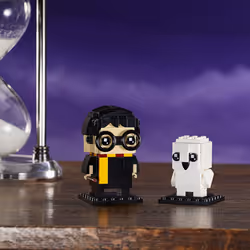 LEGO BrickHeadz 180 Piece Harry Potter & Hedwig Building Kit  Multicolor
