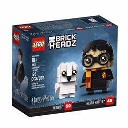 LEGO BrickHeadz 180 Piece Harry Potter & Hedwig Building Kit  Multicolor