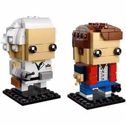 LEGO 41611 Brickheadz Marty McFly and Doc Brown