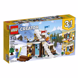 LEGO Creator 3in1 Modular Winter Vacation 31080 Building Kit (374 Piec
