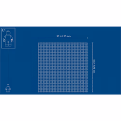 LEGO Classic Blue Baseplate 10714 Building Kit (1 Piece) - Additional view 4