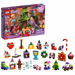 LEGO Friends Advent Calendar 41353  New 2018 Edition  Small Building Toys  Christmas Countdown Calendar for Kids (500 Pieces)