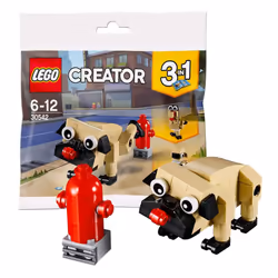 LEGO Creator 3 in 1 Pug  Turkey  and Koala Bear (30542) Bagged
