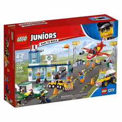 LEGO Juniors City Central Airport 10764 Building Kit (376 Pieces) (Dis