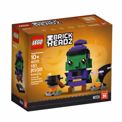 LEGO BrickHeadz Halloween Witch 40272 Building Kit (151 Pieces) (Discontinued by Manufacturer)