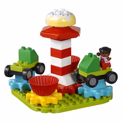 LEGO Education DUPLO Steam Park 45024  Fun STEM Educational Toy  Steam Learning for Girls & Boys Ages 3 & Up (240Piece)