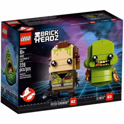 LEGO BrickHeadz Peter Venkman & Slimer 41622 Building Kit (228 Piece)
