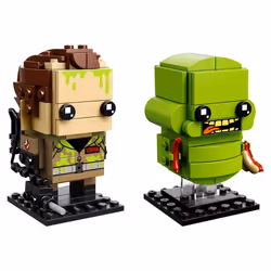 LEGO BrickHeadz Peter Venkman & Slimer 41622 Building Kit (228 Piece)