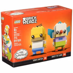 LEGO BrickHeadz _Homer Simpson & Krusty The Clown (41632)