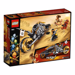 LEGO NINJAGO Coles Dirt Bike 70672 Building Kit (212 Pieces)