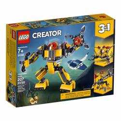 LEGO Creator 3in1 Underwater Robot 31090 Building Kit (207 Pieces)