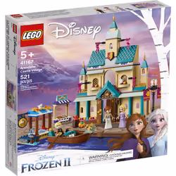 LEGO Disney Frozen II Arendelle Castle Village 41167 Toy Castle Buildi