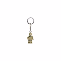 LEGO gold minifigure keyring 850807