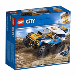 LEGO City Great Vehicles Desert Rally Racer 60218 Building Kit (75 Pie