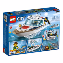 LEGO City Great Vehicles Diving Yacht 60221 Building Kit (148 Pieces) - Additional view 4