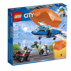 LEGO City Sky Police Parachute Arrest 60208 Building Kit (218 Pieces)